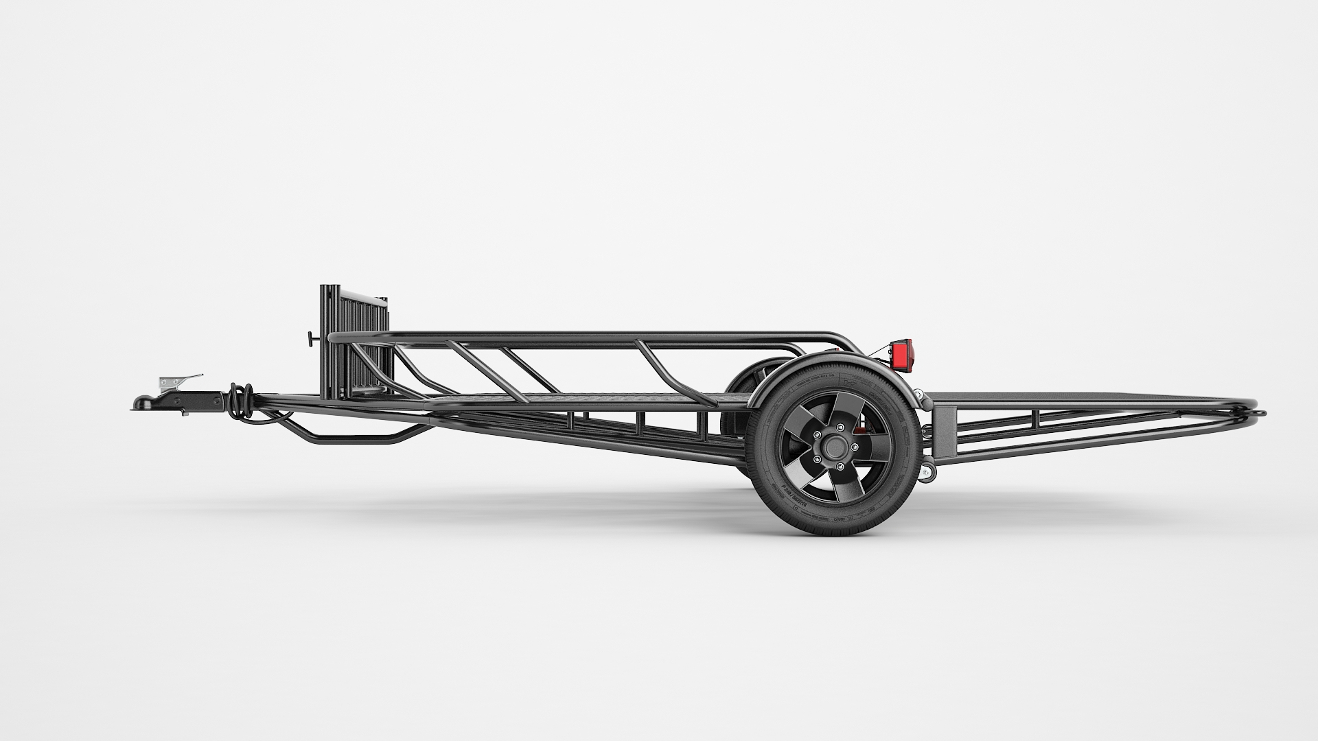 Stand-Up Utility Trailer 07 model - TurboSquid 2114284