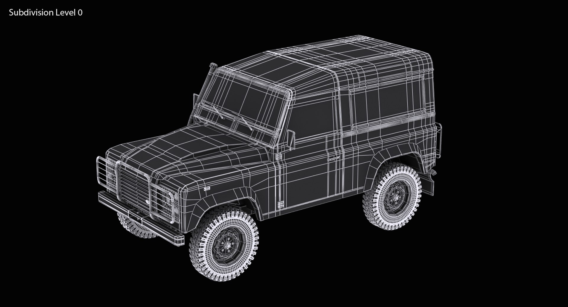 3d Military Defender 2015 Model