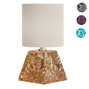 3D model Glass Table Lamp