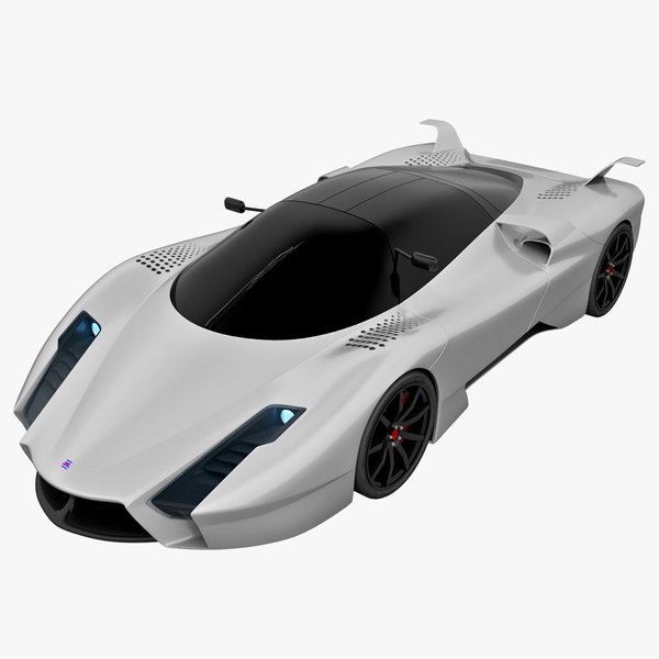 supercar ssc ultimate aero 3d c4d