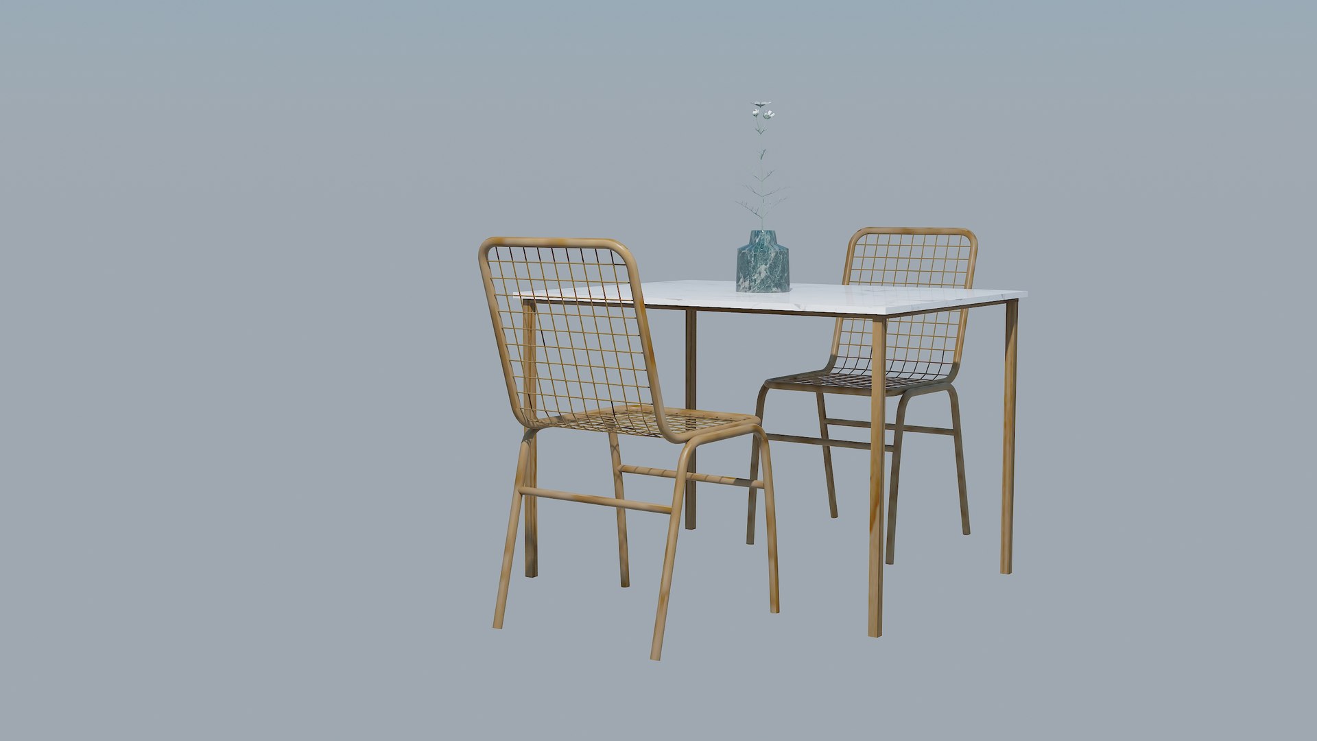 3D wooden kitchen chairs model - TurboSquid 2001284