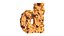 3D Choc Chip Cookie Alphabet - LOWERCASE - ModelGraphics model