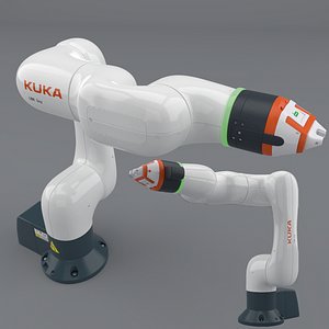 3D model Kuka LBR iisy 3 R760 Cobot