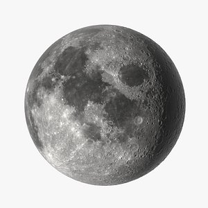 Photorealistic Moon 24K