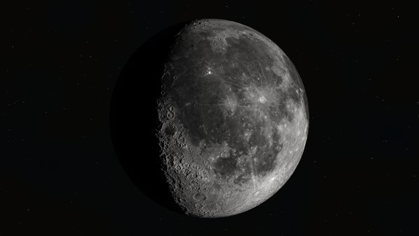 3D photorealistic moon - TurboSquid 1700881