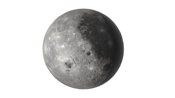 3D photorealistic moon - TurboSquid 1700881