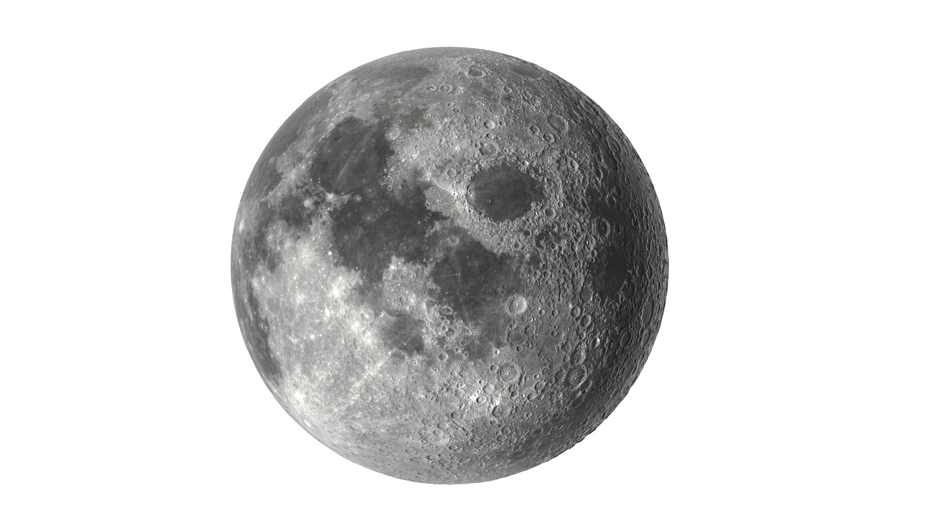 3D Photorealistic Moon - TurboSquid 1700881