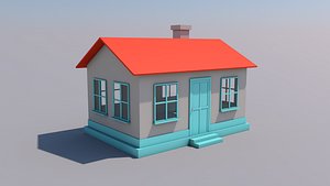 3D Cartoon House model