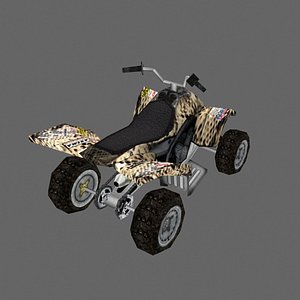 low poly ATV 5