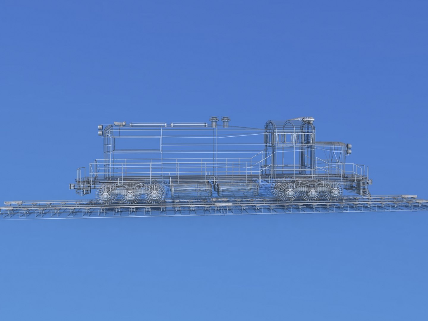 Diesel Train Locomotive Model - TurboSquid 1320819