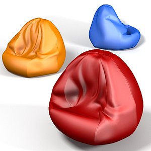 Bean bag chair comfortable kid children soft tissue fabric fooltball modern contemporary design chair for relaxation