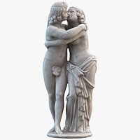 Amore Psyche Garden Statue