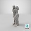 Estatua del jardín Amore Psyche