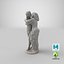 Estatua del jardín Amore Psyche