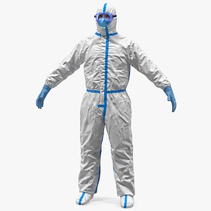 3D man disposable medical protective
