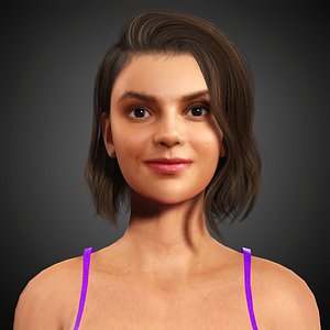 Dafne Keen Character 3D