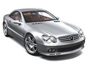 3dsmax sl benz