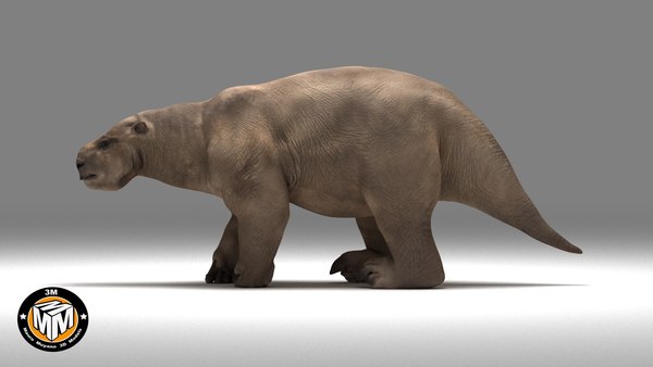 3D lestodon extinct latin model - TurboSquid 1278602