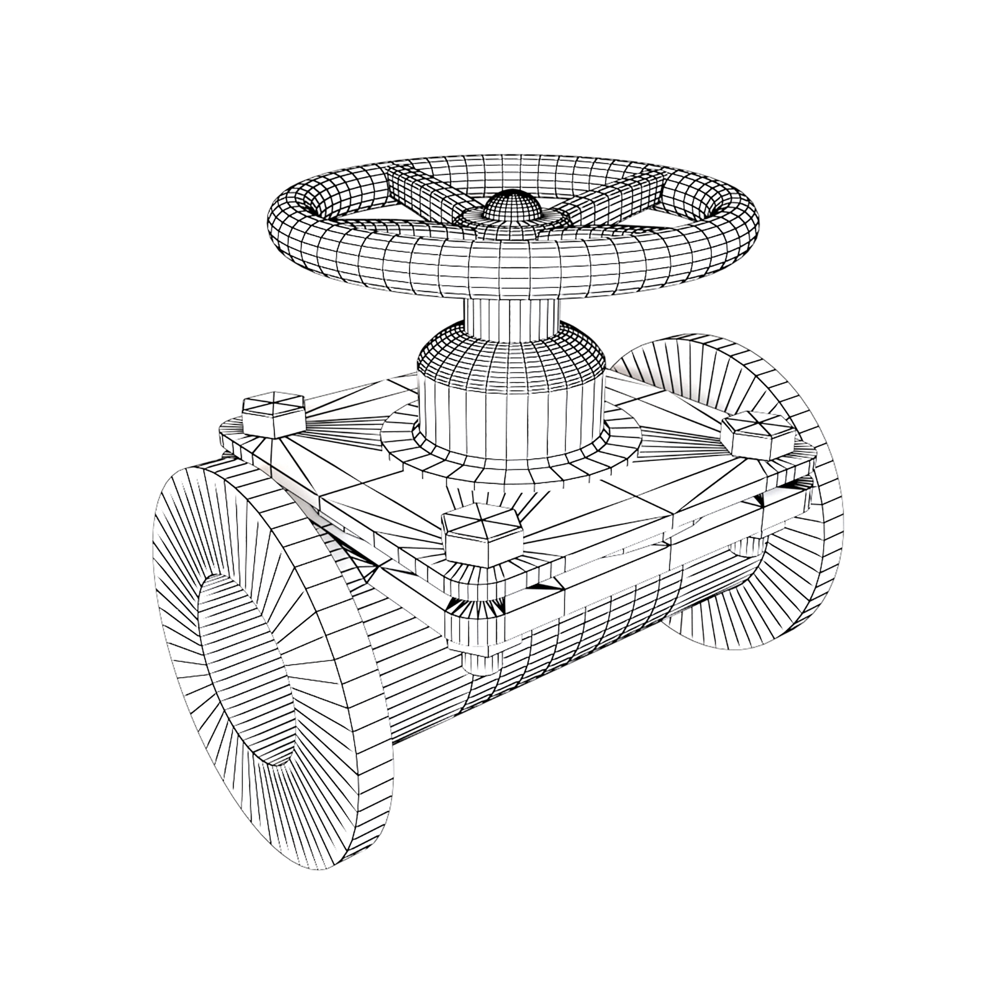 Diaphragm Valve 3D model TurboSquid 1832226