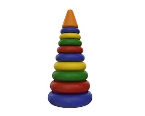 pyramid toy 3D model