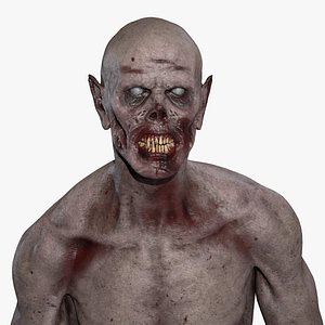 Game Ready Realistic Zombie Character