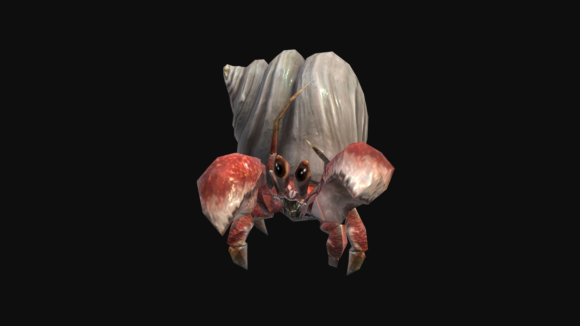 3D Hermit crab https://p.turbosquid.com/ts-thumb/67/XH8r2G/2P/screenshot004/png/1705138523/1920x1080/fit_q87/8b81209182534195dfede6eee4ffcb406558601f/screenshot004.jpg