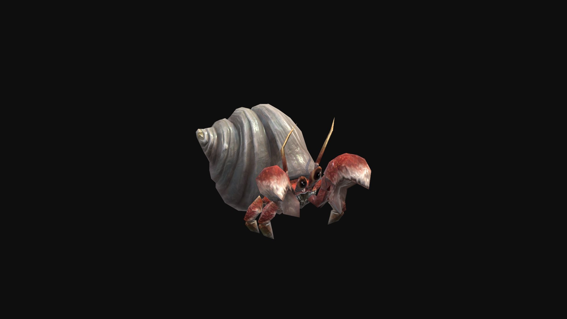 3D Hermit crab https://p.turbosquid.com/ts-thumb/67/XH8r2G/7a/screenshot000/png/1705138520/1920x1080/fit_q87/9bdc5d41cad723c16144be71033f771d49e88fc6/screenshot000.jpg