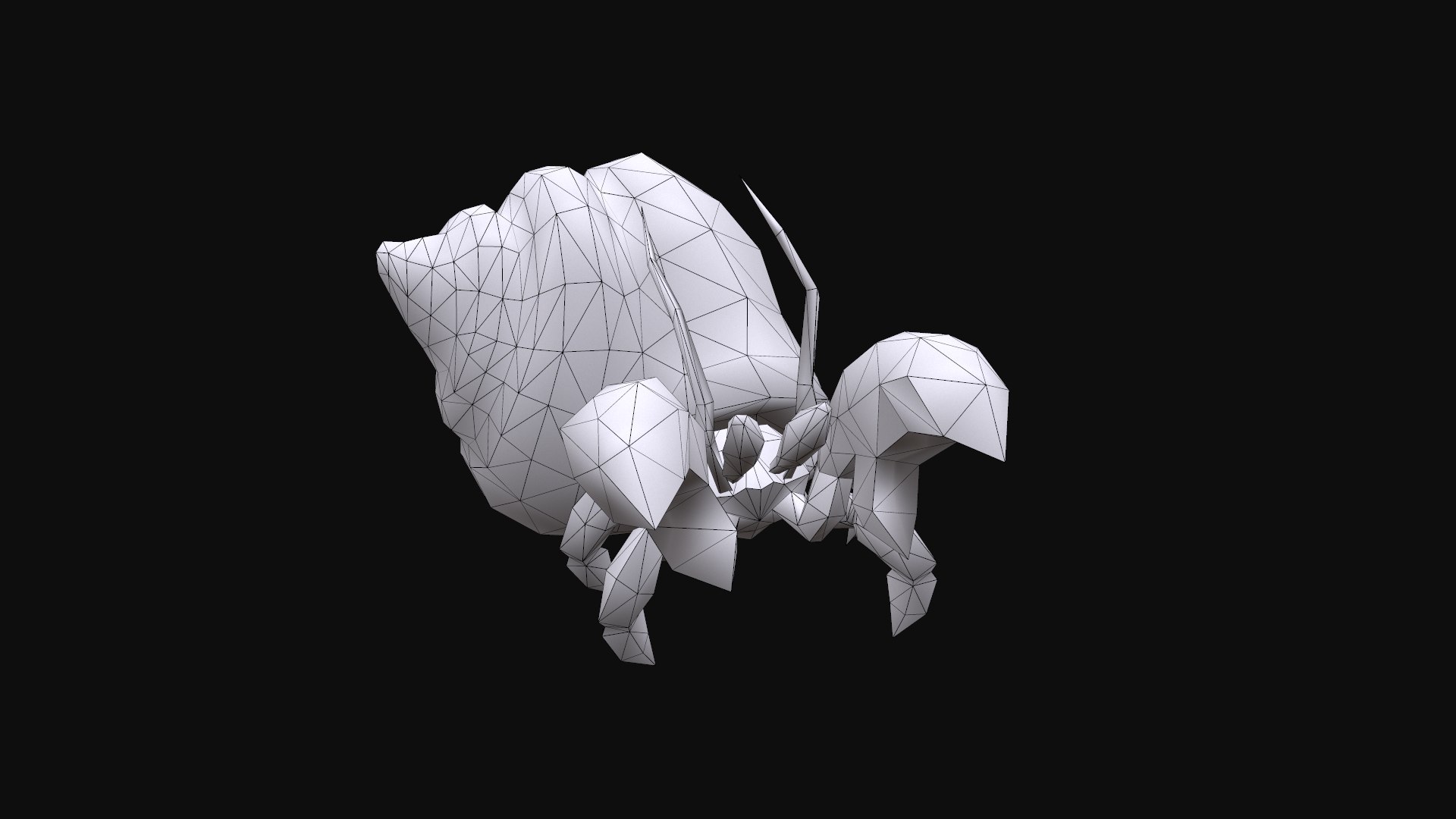 3D Hermit Crab - TurboSquid 2175957