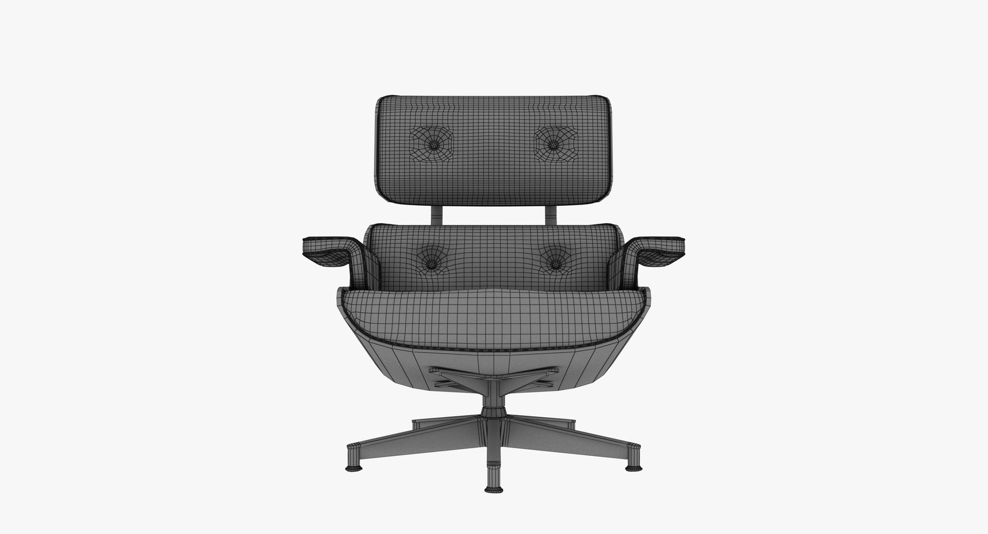 Eames Lounge Classic Chair 3D Model - TurboSquid 1694005