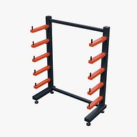 Cantilever Material Storage Rack 1500x670mm Configuration 09