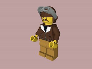 3D lego aviator