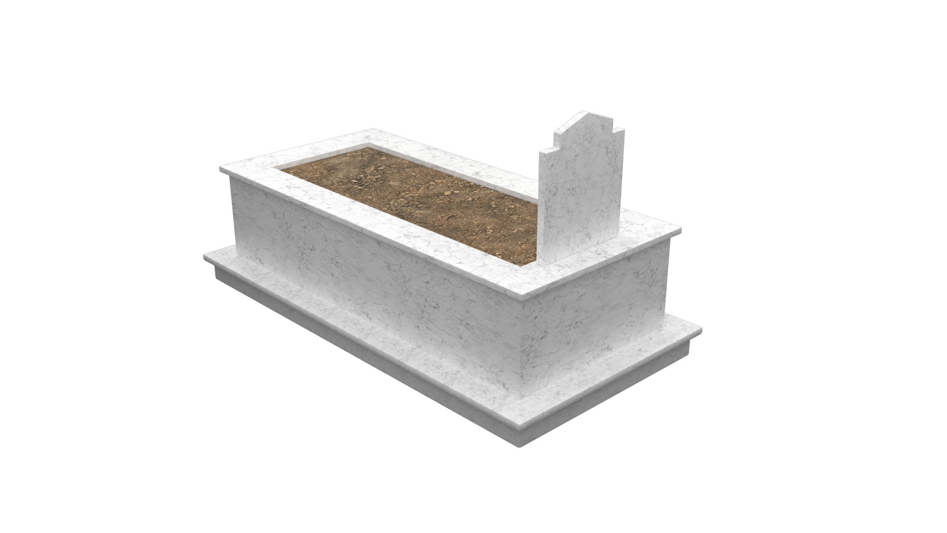 3D Grave model - TurboSquid 2161491