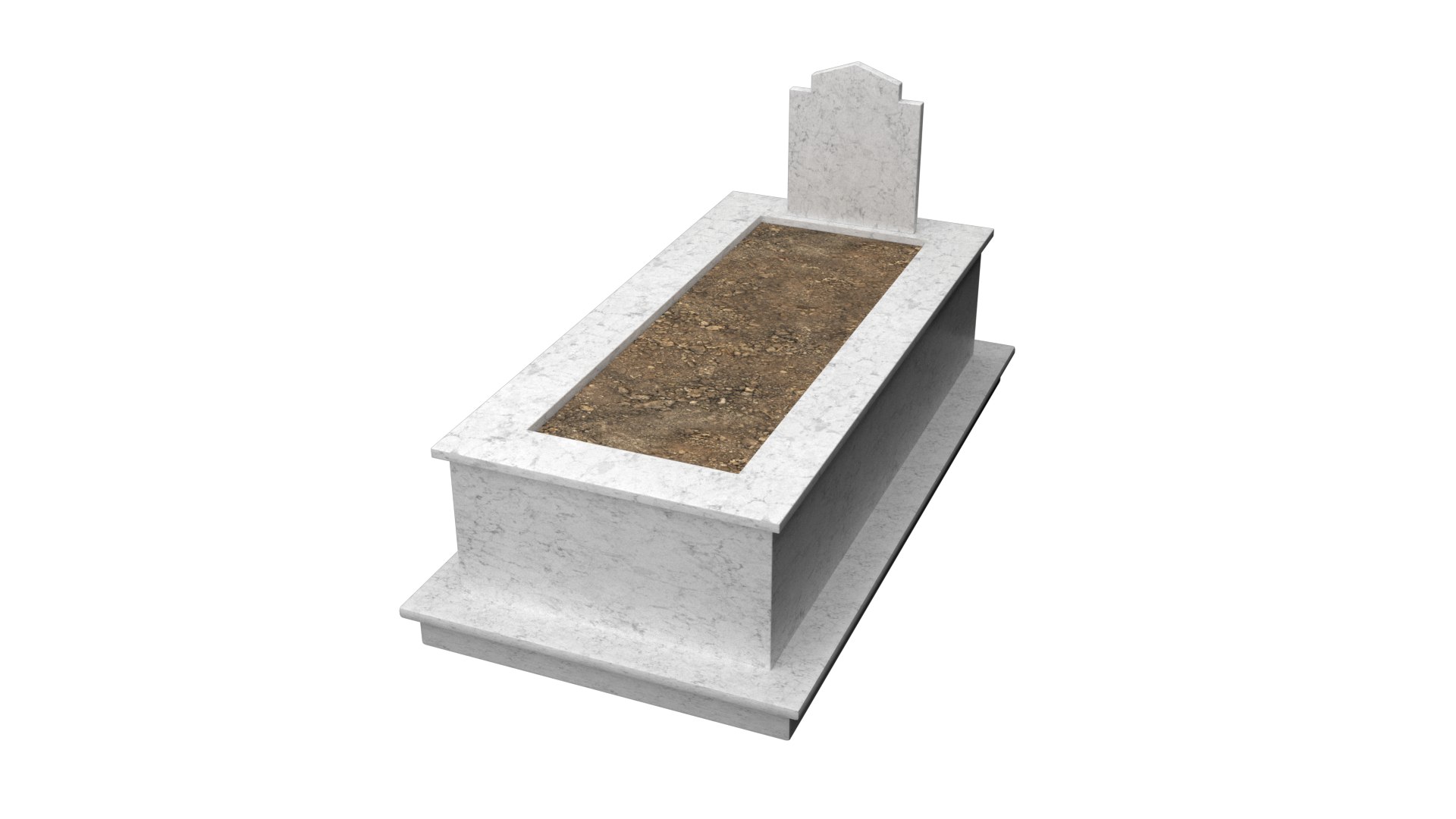 3D Grave model - TurboSquid 2161491