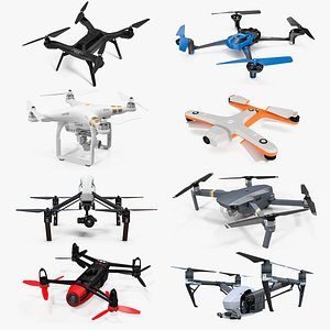Quadcopter Drones Collection 3