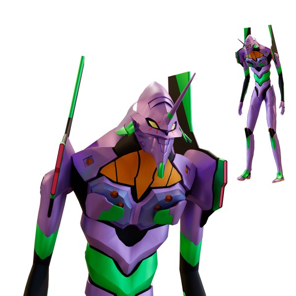 Blender Evangelion Models | TurboSquid