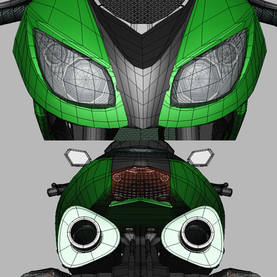 Obj Kawasaki Ninja R