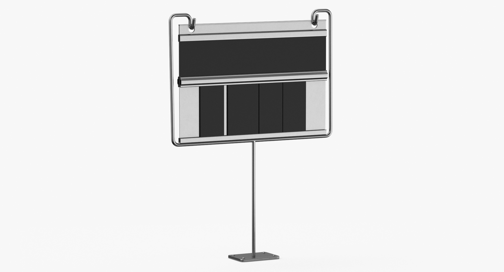Promotional Signage Shelf Post Model - TurboSquid 1978630