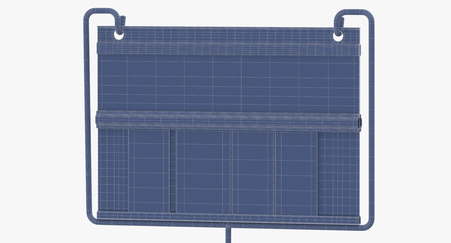 Promotional Signage Shelf Post Model - TurboSquid 1978630