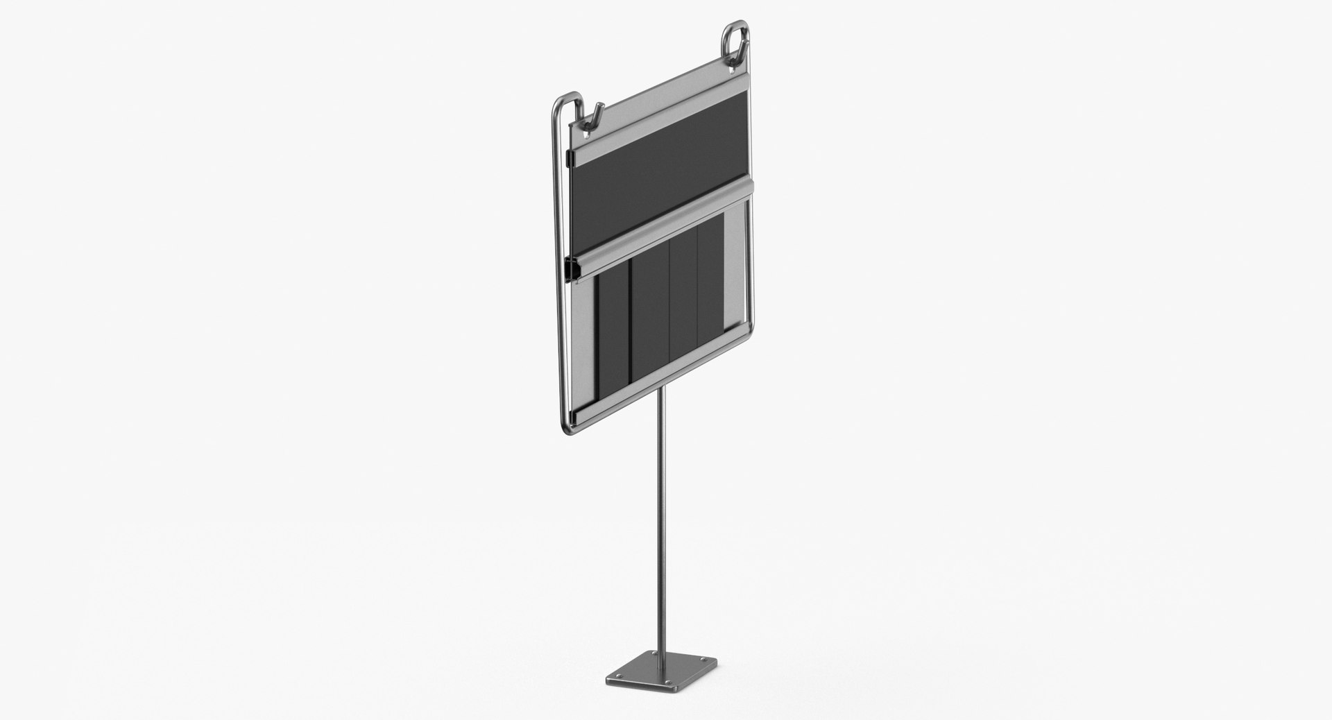 Promotional Signage Shelf Post Model - TurboSquid 1978630