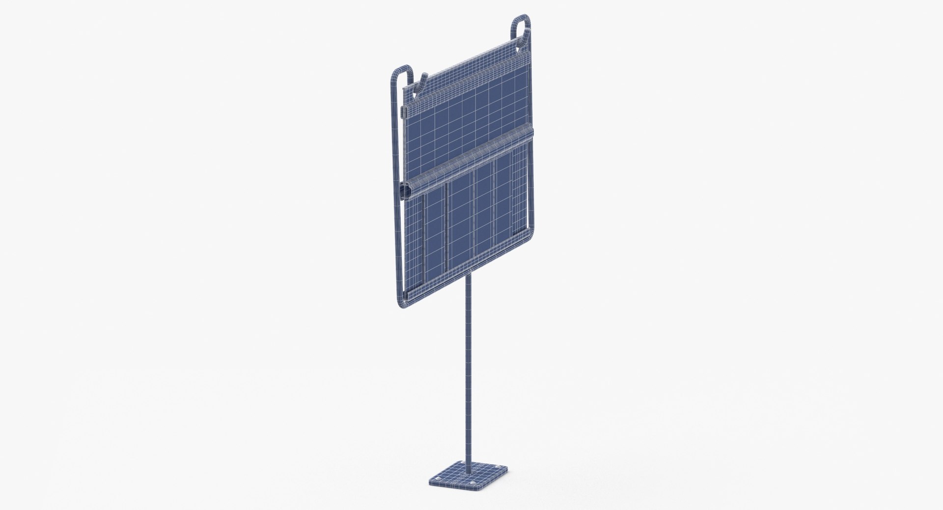 Promotional Signage Shelf Post Model - TurboSquid 1978630