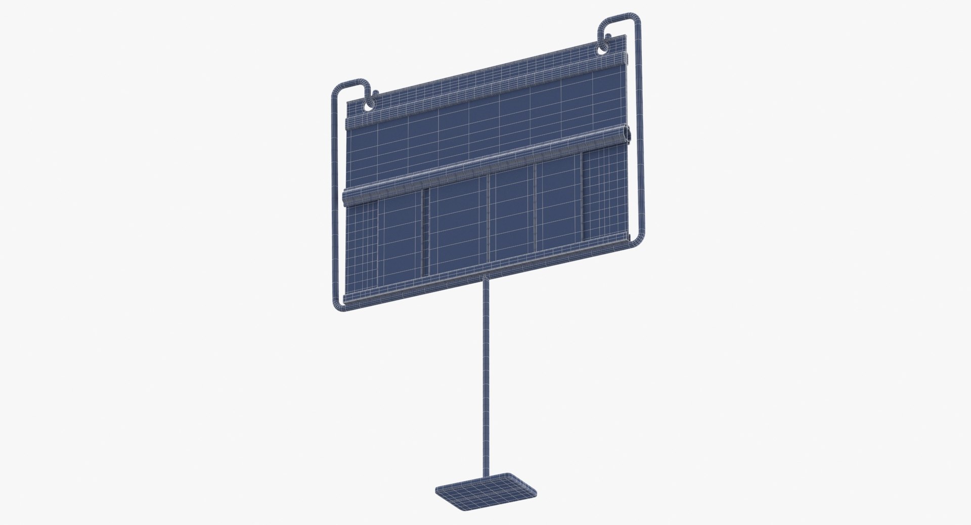 Promotional Signage Shelf Post Model - TurboSquid 1978630