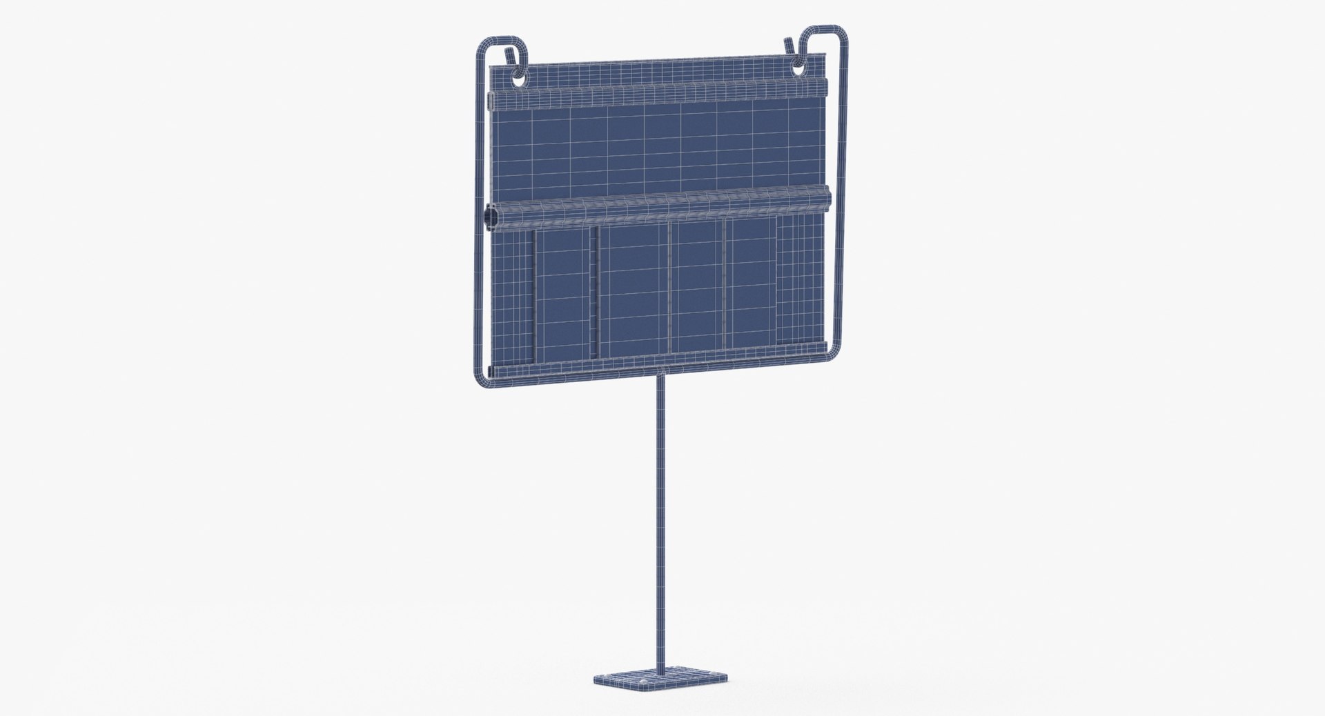 Promotional Signage Shelf Post Model - TurboSquid 1978630