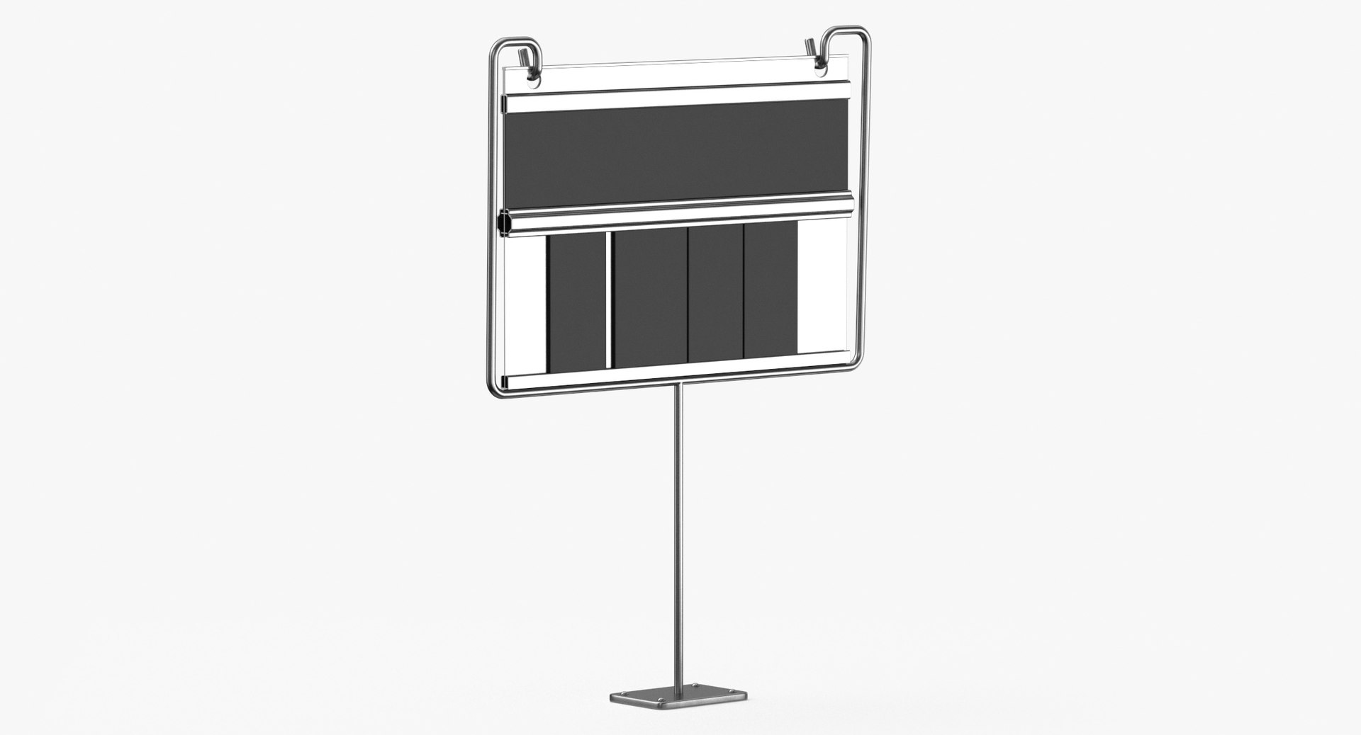 Promotional Signage Shelf Post Model - TurboSquid 1978630