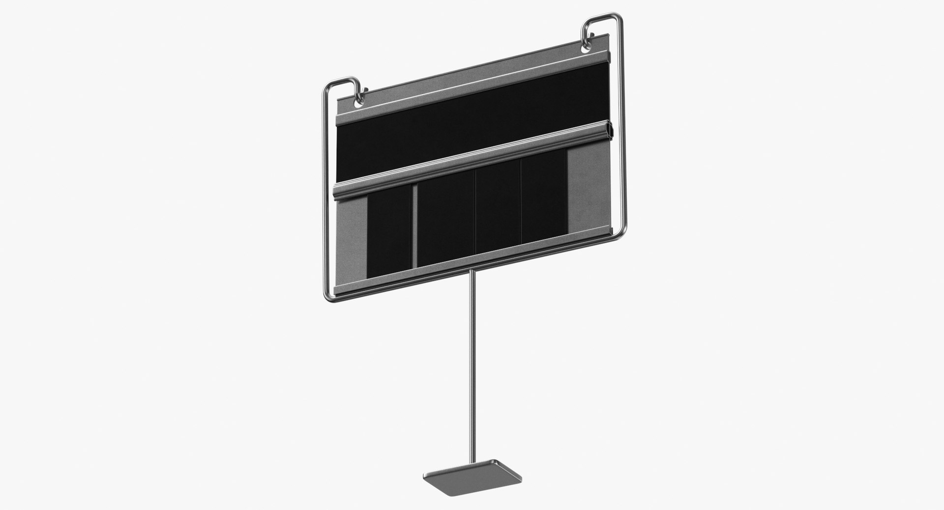 Promotional Signage Shelf Post Model - TurboSquid 1978630