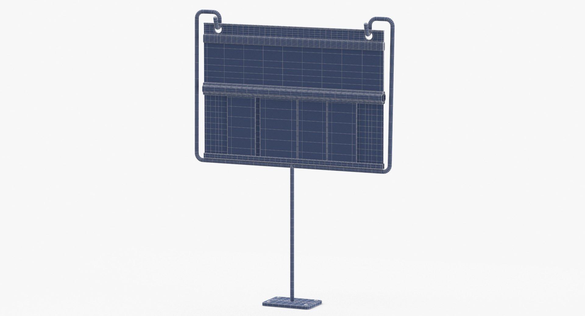 Promotional Signage Shelf Post Model - TurboSquid 1978630