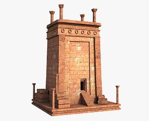 Free temple 3D