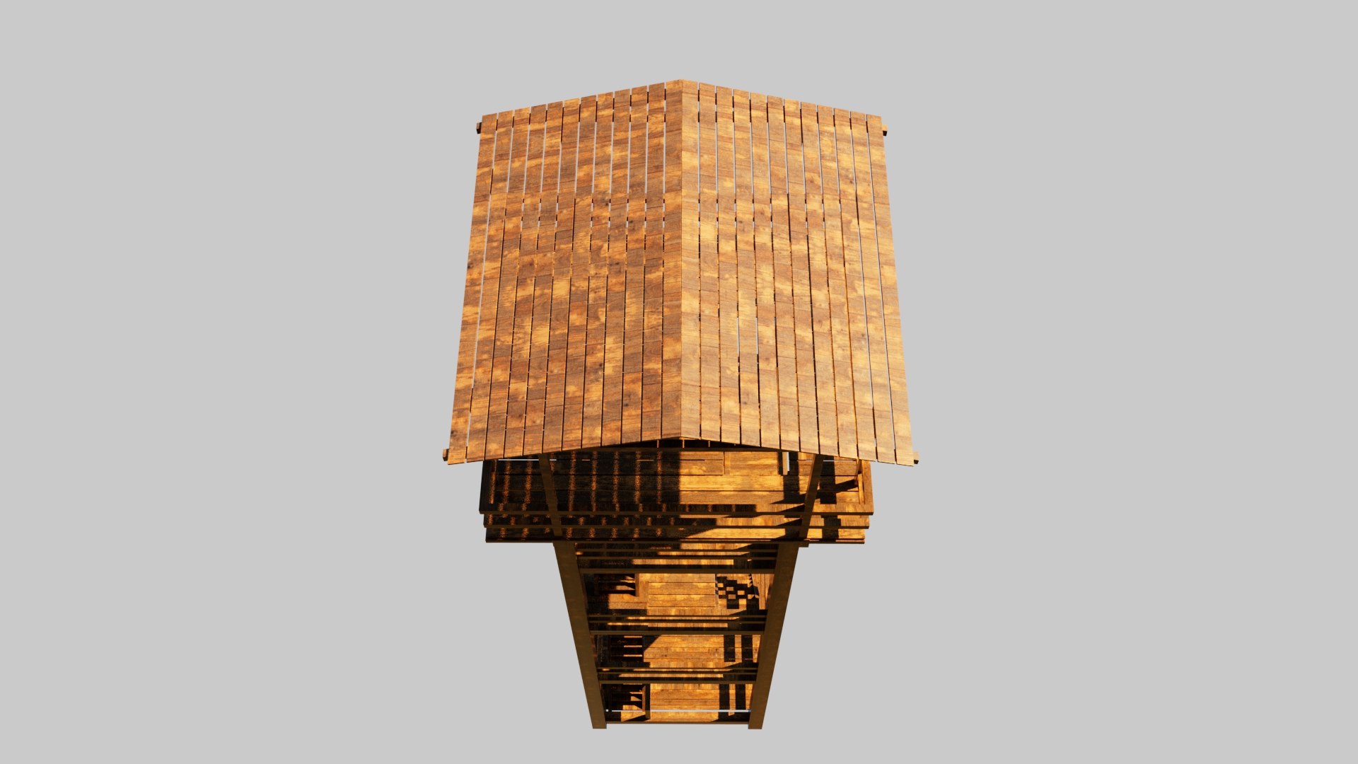 Watch Tower Different Planks Texture 3D - TurboSquid 2352603