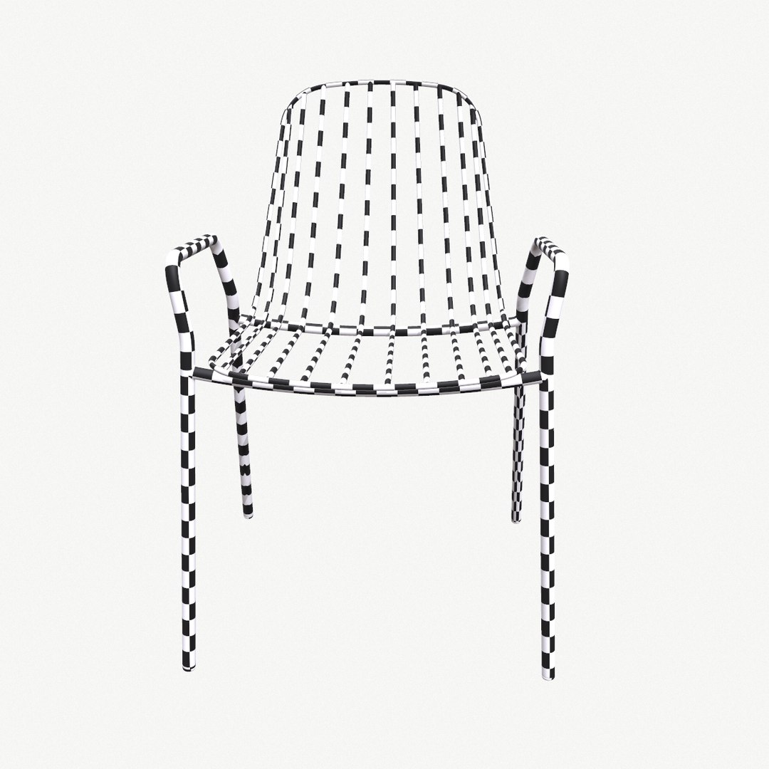 Metallic Chair 04 3D Model - TurboSquid 2110525