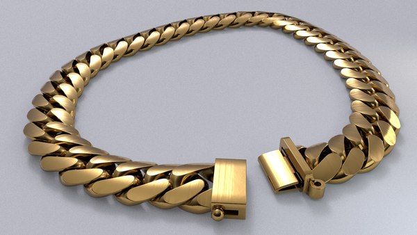 modelo 3d Cadena cubana - TurboSquid 1610554