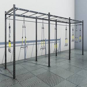3d trx gym model